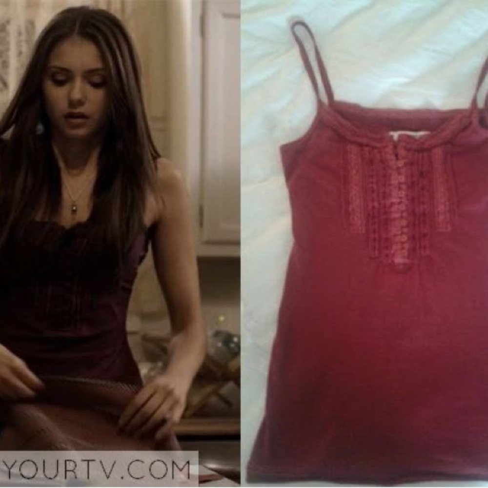 Elena Gilbert shirts s1 and s2, s3, s4, s5 s6, s7